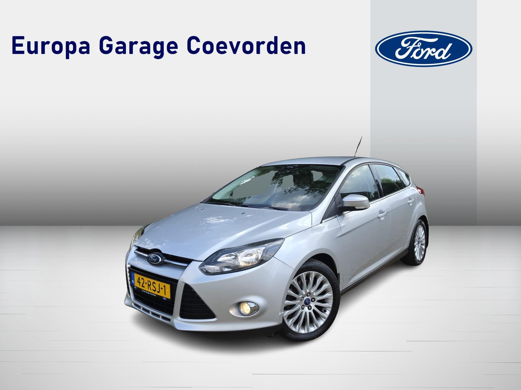 Ford Focus 1.6 EB 150PK Titanium First Edition | TREKHAAK 1., Gebruikt, 4 cilinders, 150 pk, Leder en Stof