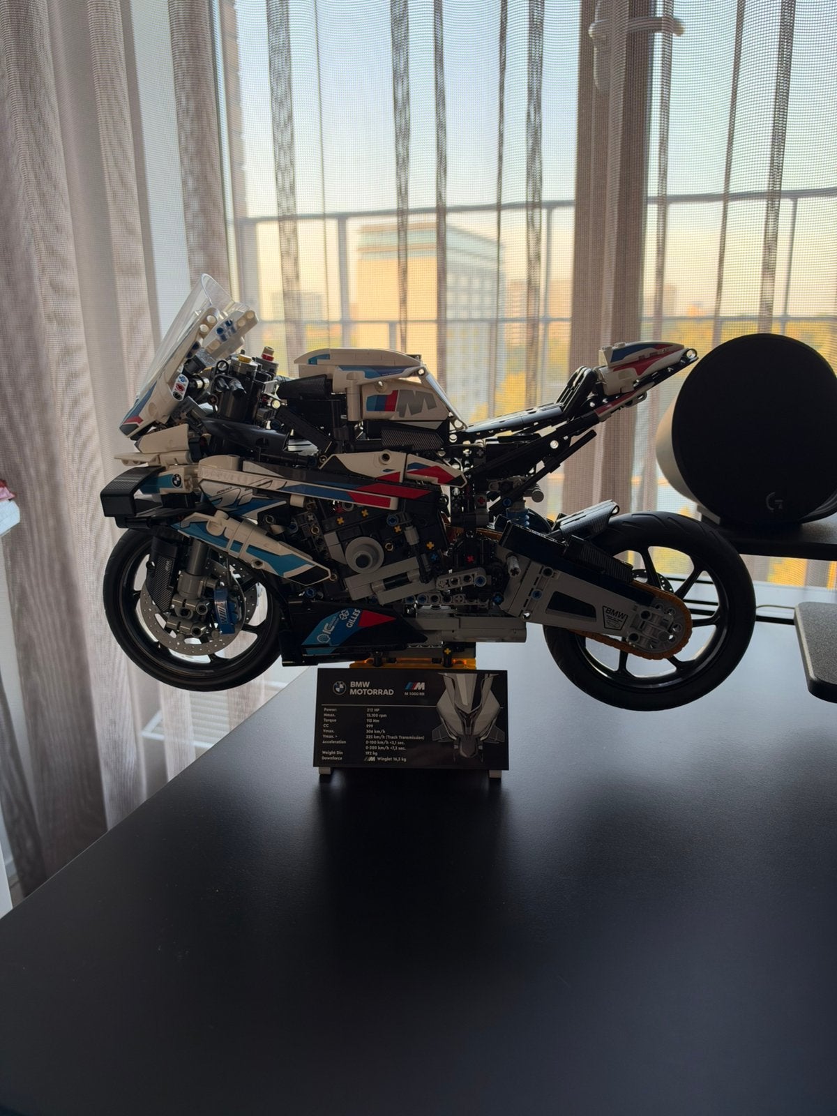 LEGO Technic BMW M 1000 RR - set 42130, Lego, Ophalen of Verzenden, Zo goed als nieuw, Technic