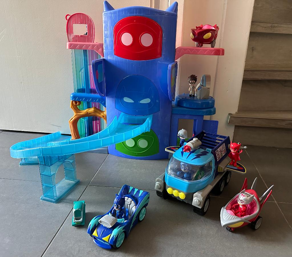 GELIJK OPHALEN! Grote Pakket PJ Mask speelgoed, CADEAUTIP, Kinderen en Baby's, Speelgoed | Actiefiguren, Ophalen, Gebruikt