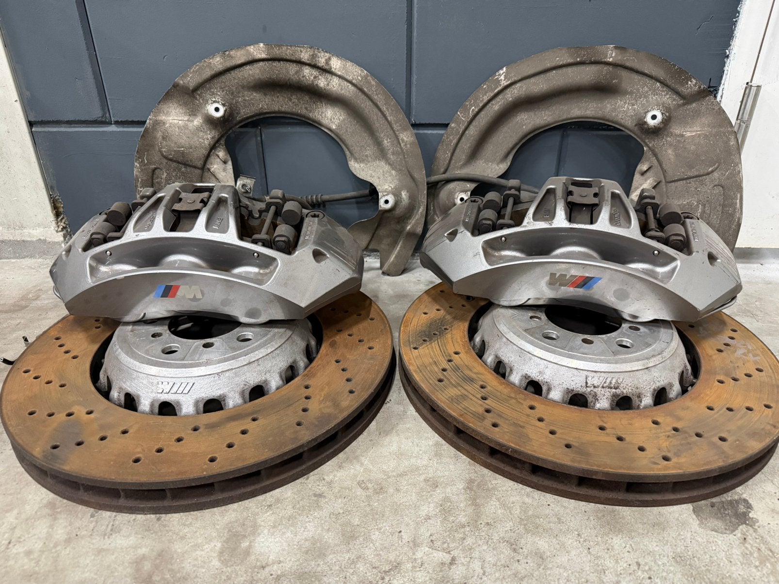 Bmw f87 m2 m3 m4 oem 2nh 400 mm remmen set m3 m4 remklauw, Auto-onderdelen, Remmen en Aandrijving, Ophalen, Gebruikt, BMW