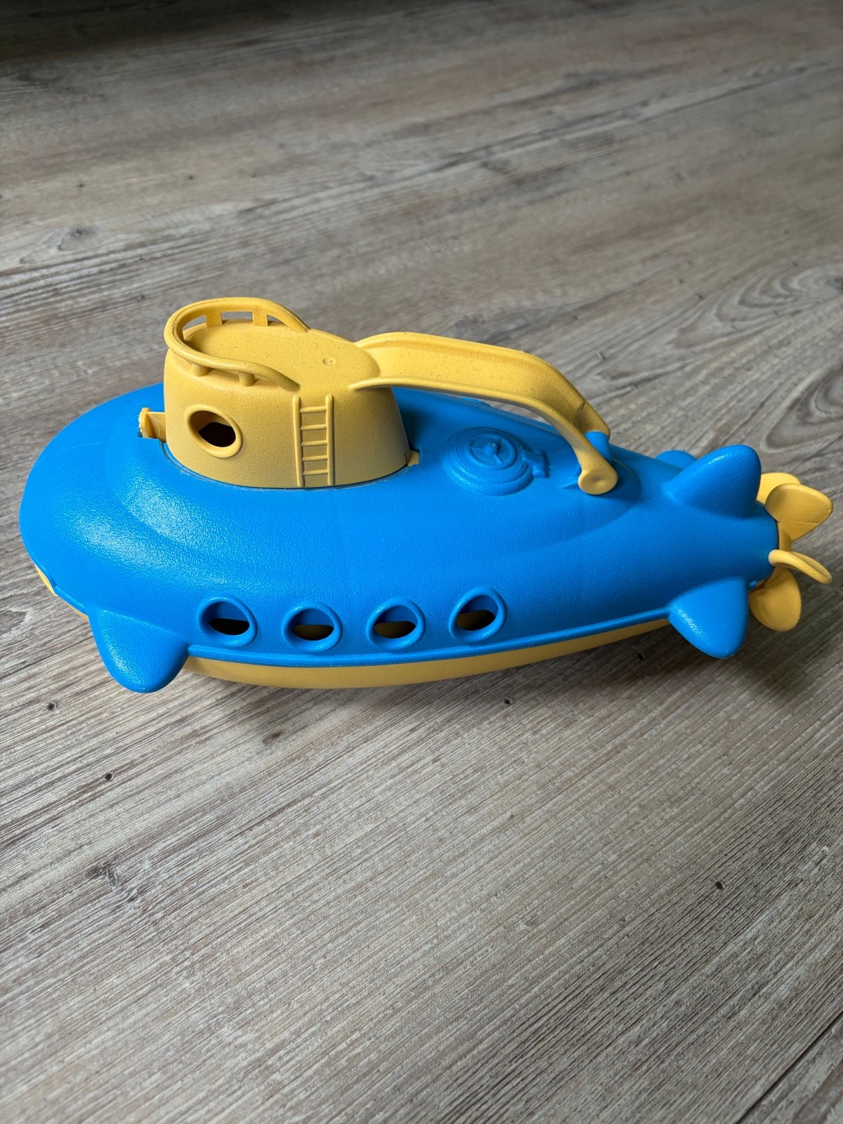 Green Toys Onderzeeër - Gerecycled Plastic Badspeelgoed, Gebruikt, Bewegende onderdelen, Overige merken, Ophalen of Verzenden