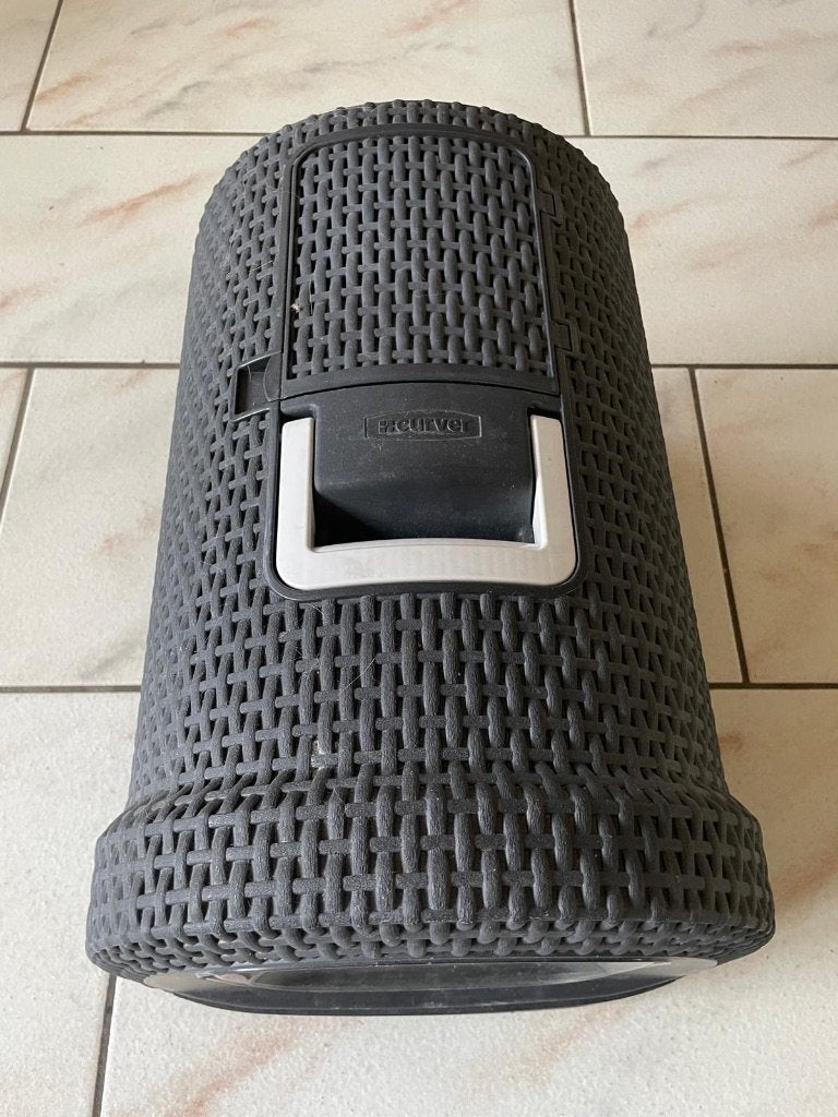 Kattenbak (curver) en twee reisboxen voor kat of konijn, Dieren en Toebehoren, Ophalen, Gebruikt