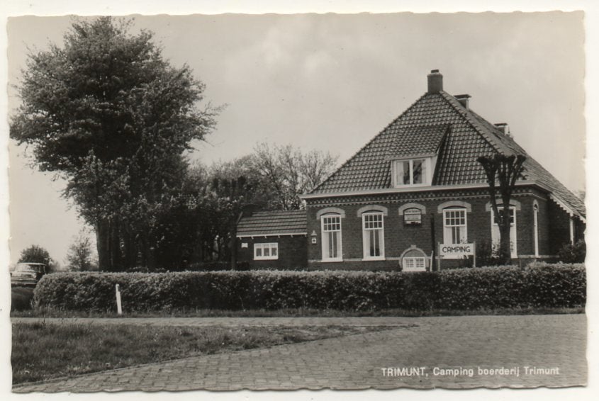 Trimunt Camping boerderij Trimunt 1967, Ophalen, 1960 tot 1980, Ongelopen, Groningen