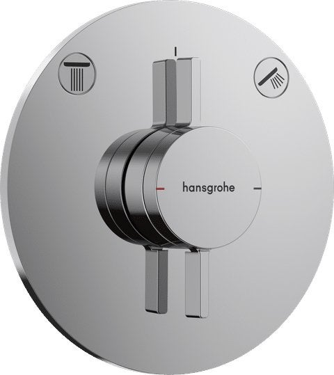 Hansgrohe DuoTurn S inbouwdeel en afbouwdeel chroom, Ophalen of Verzenden, Nieuw, Chroom, Kraan