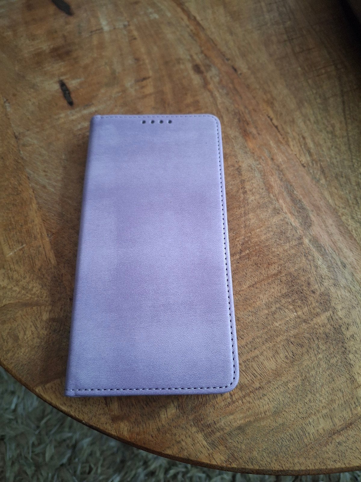 Paarse Flipcase Hoesje voor Telefoon Motorola Edge 50 ultra, Verzenden, Nieuw, Flipcase
