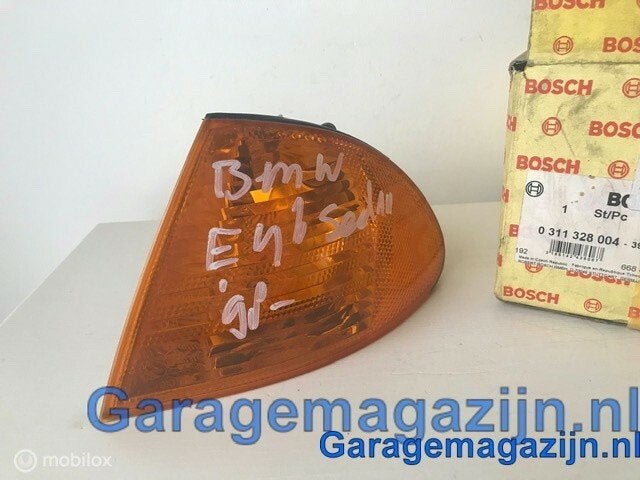 Knipperlicht links BMW (E46) oranje 0311328001, Gebruikt, Ophalen of Verzenden, BMW, BMW