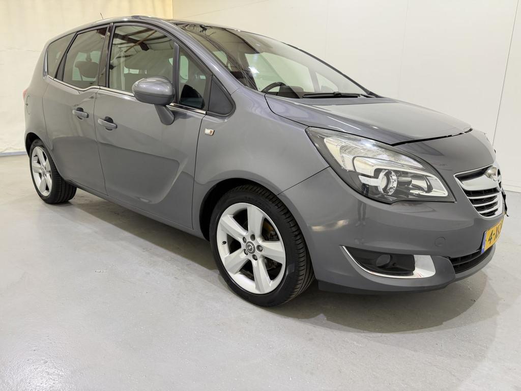 Opel Meriva 1.4 Turbo Cosmo Navi/Clima/NAP (bj 2014), 1364 cc, Zilver of Grijs, Benzine, MPV
