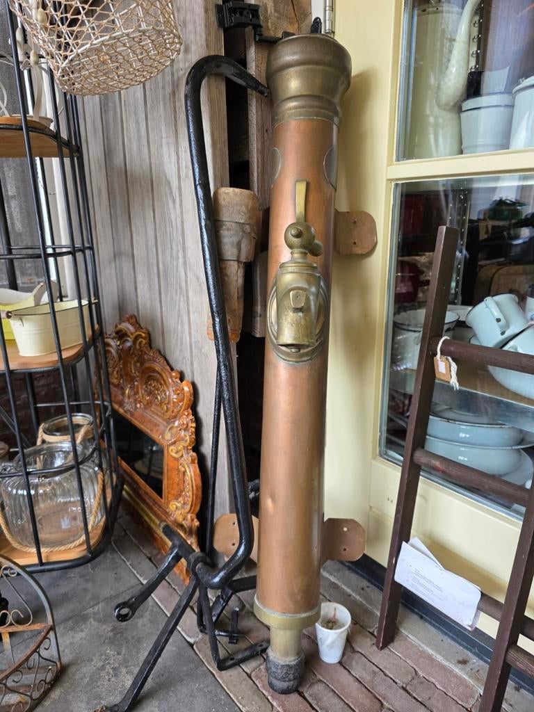 Koperen waterpomp, Antiek en Kunst, Antiek | Koper en Brons, Ophalen