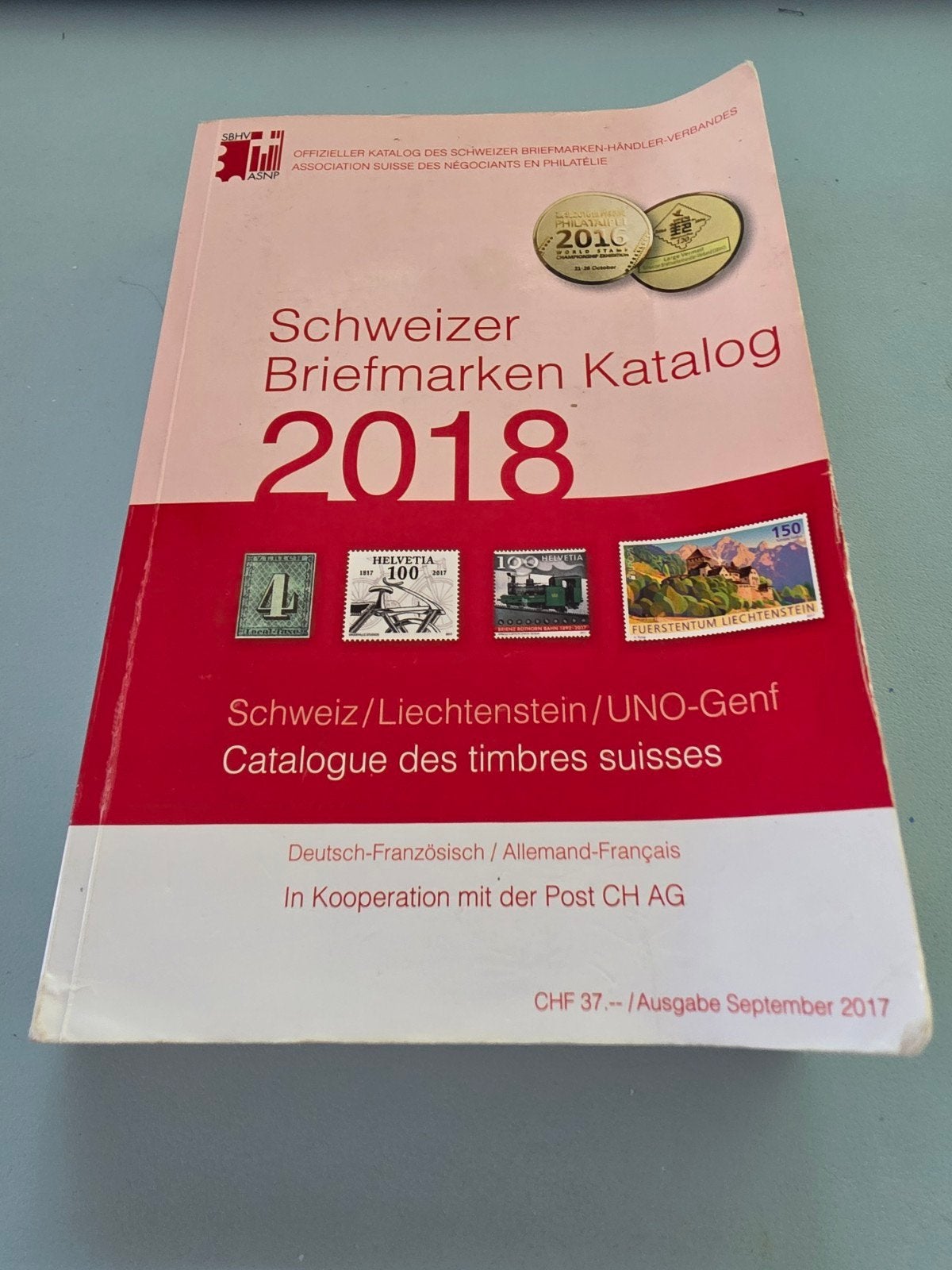 Zwitserse Postzegelcatalogus 2018 - 1000 pagina's, Postzegels en Munten, Ophalen of Verzenden