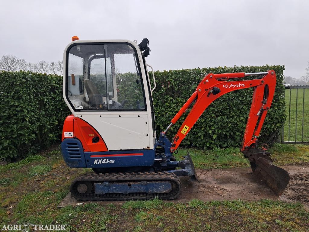Minigraver Kubota KX41-3 V / Minikraan / Graafmachine, Niet opgegeven, -, Niet opgegeven
