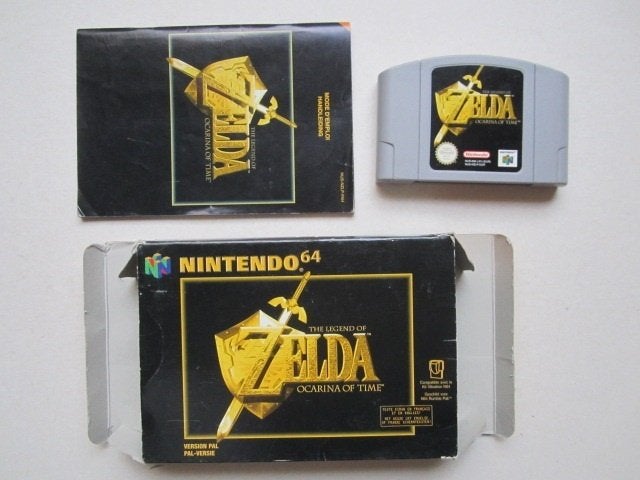 Legend of Zelda Ocarina of Time N64 Nintendo 64, Spelcomputers en Games, Games | Nintendo 64, 1 speler, Ophalen of Verzenden, Zo goed als nieuw