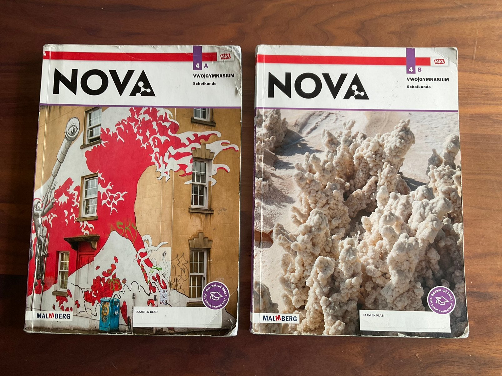 Nova Scheikunde - 4 VWO/Gymnasium - boek A en B, Ophalen of Verzenden, Gelezen, VWO, Scheikunde
