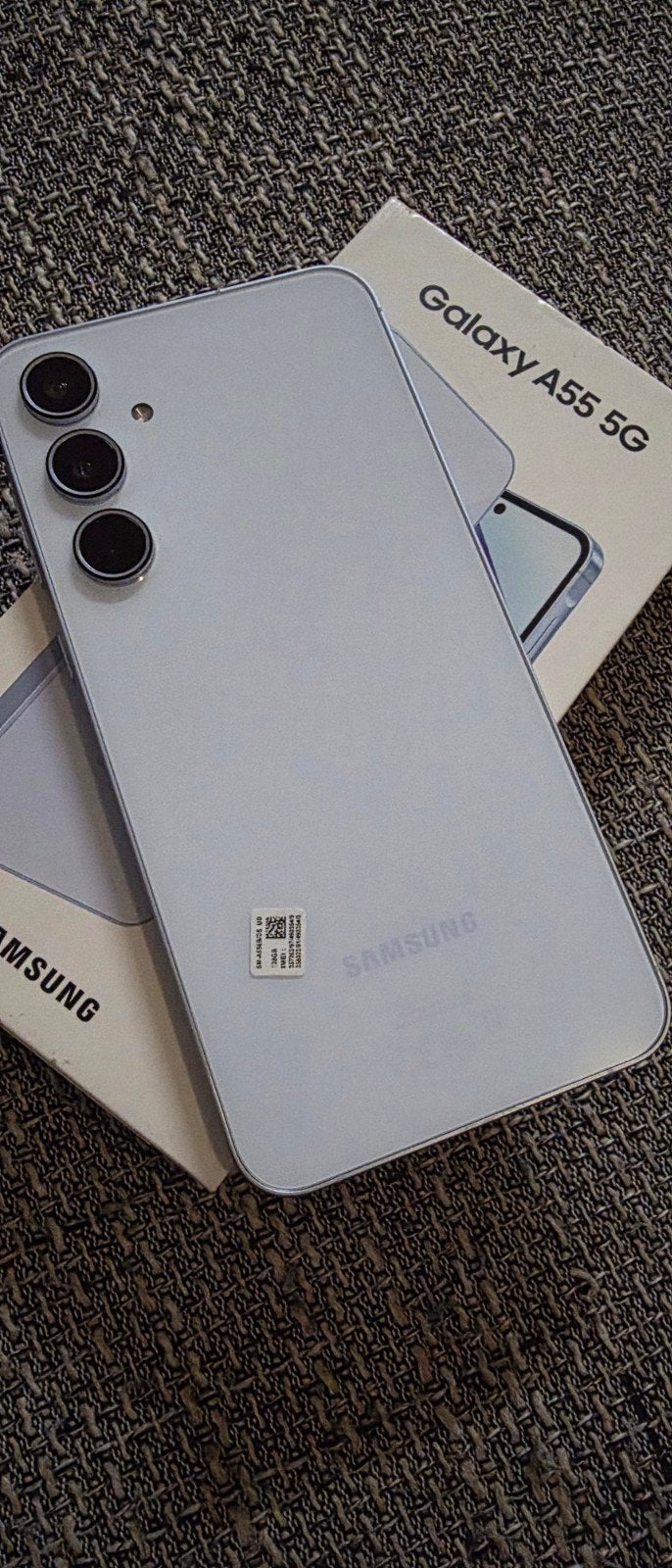 Samsung A55 5G 128GB ALS NIEUW VASTE PRIJS, Telecommunicatie, Mobiele telefoons | Samsung, Blauw, Touchscreen, Ophalen of Verzenden