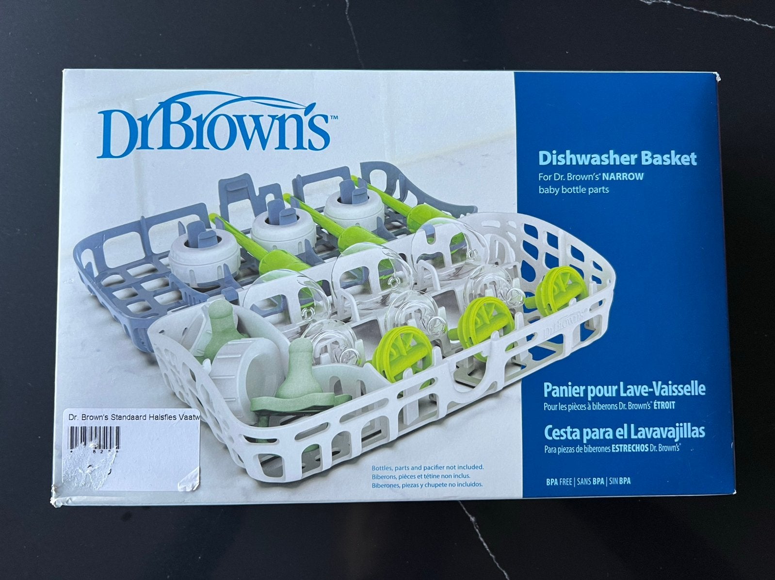 Dr Brown’s vaatwassermandje babyflessen, Ophalen of Verzenden, Nieuw, Overige typen