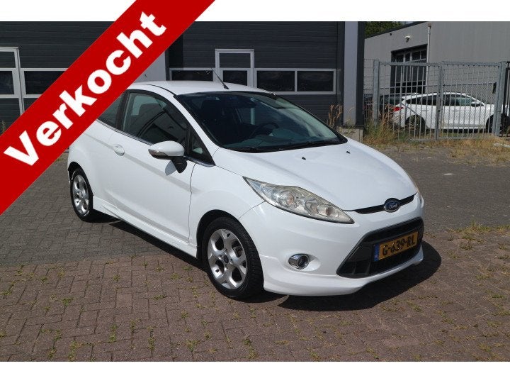 Ford Fiesta 1.25 Ghia (bj 2009), Auto's, Voorwielaandrijving, Stof, 4 cilinders, 82 pk