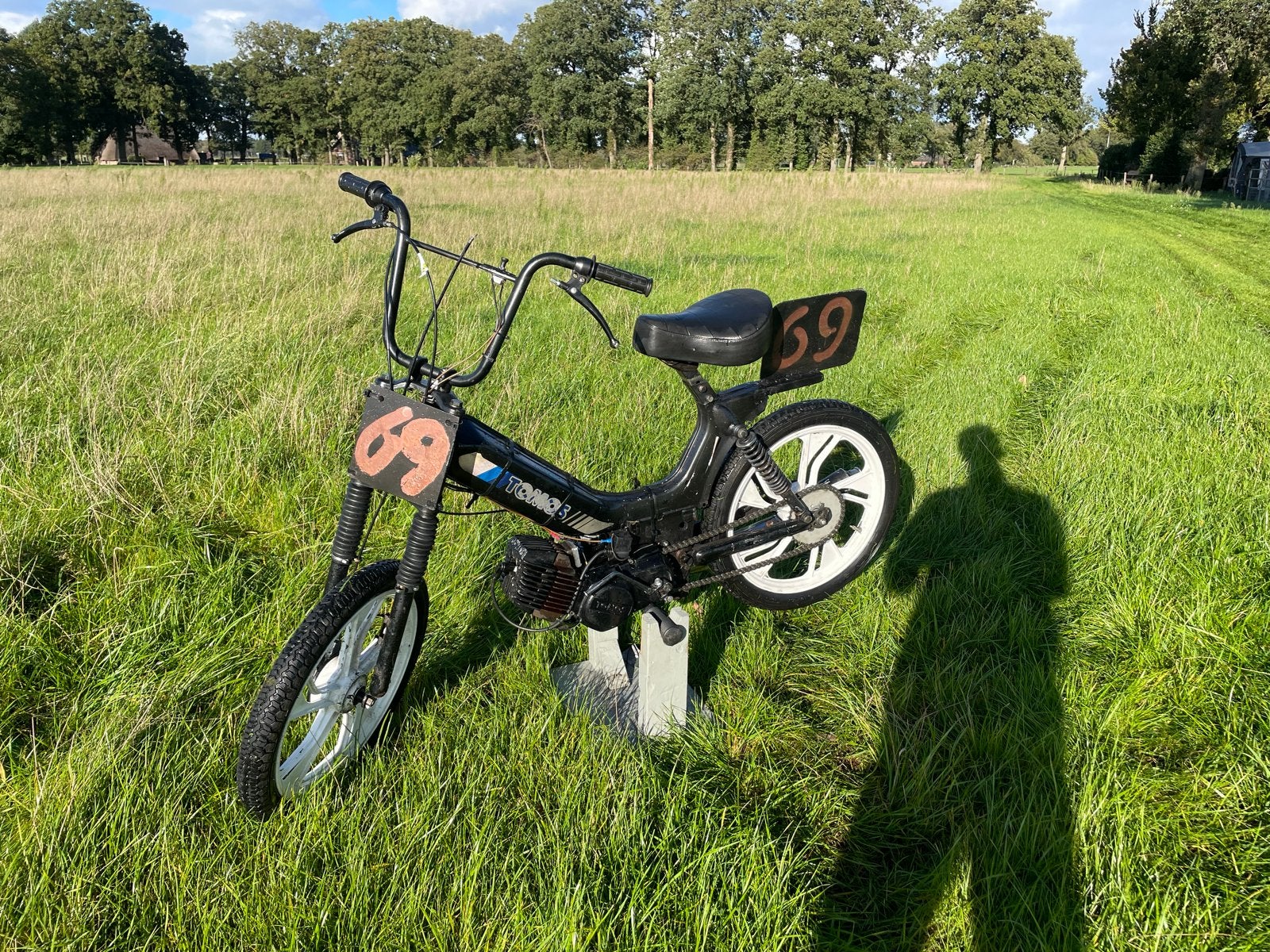 Cross Tomos 50cc - Nieuwe koppeling en spruitstuk, Ophalen, Gebruikt, Overige modellen