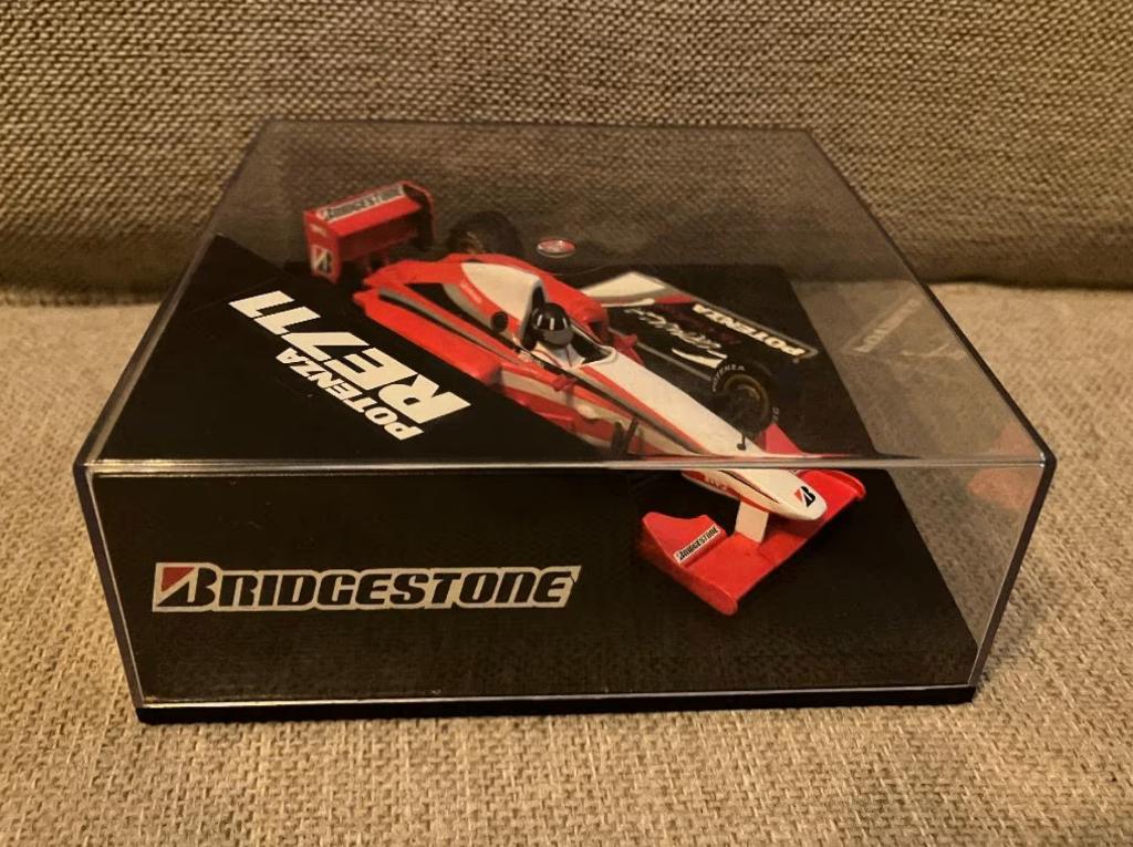 ✅ 1:43 Formula 1 Test Car Damon Hill Ligier Potenza RE711, Verzamelen, Ophalen of Verzenden, Zo goed als nieuw, Formule 1