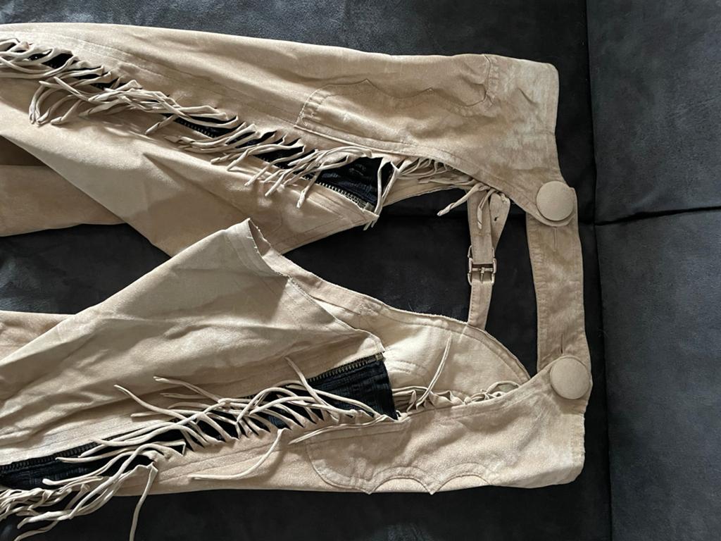 Kebo chaps lang, Dieren en Toebehoren, Paardrijkleding, Zo goed als nieuw, Onderkleding, Western, Ophalen