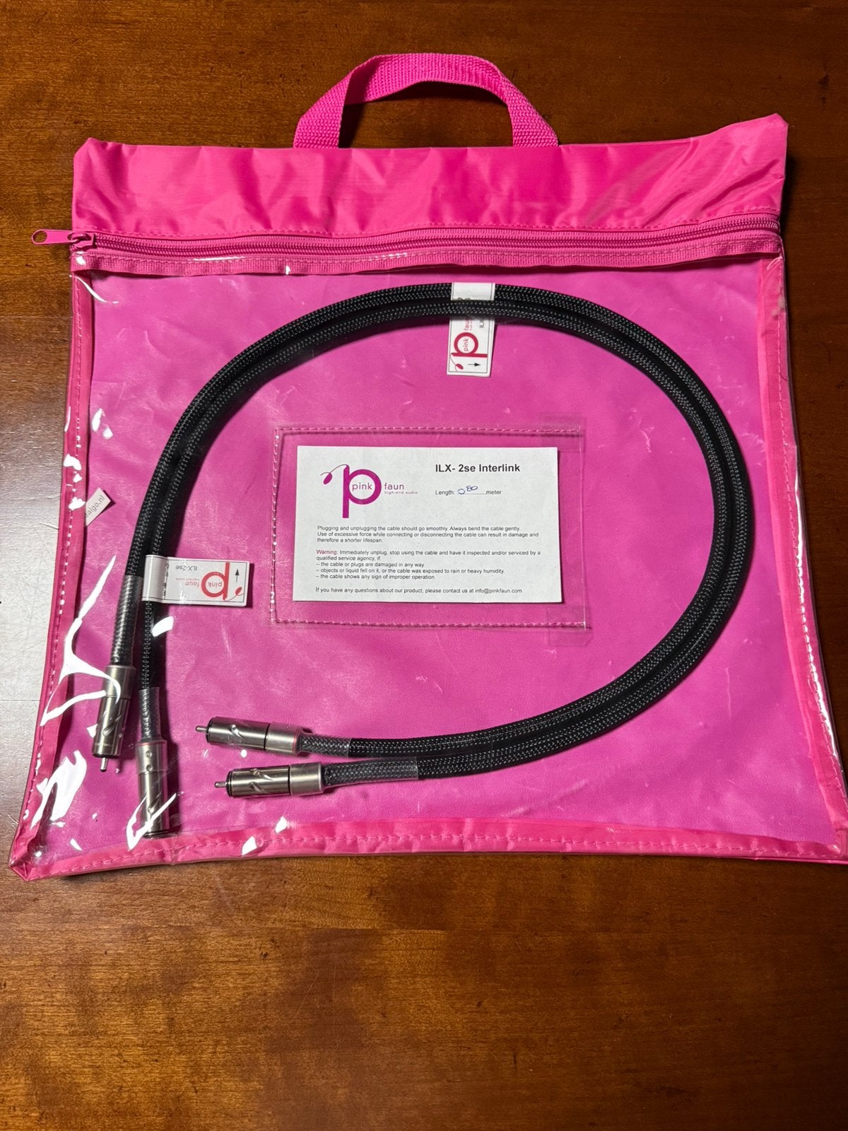Pink Faun winkelvoorraad ILX 2 SE, Ophalen of Verzenden, Nieuw, Minder dan 2 meter, Interlink-kabel