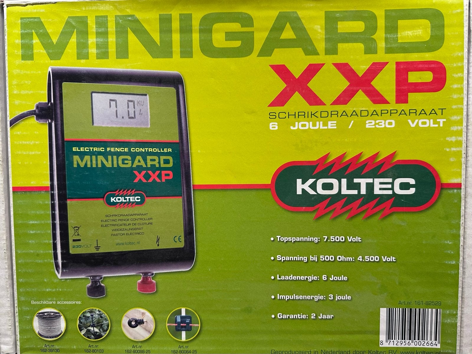 Koltec Minigard XXP Schrikdraadapparaat 6 Joule, Ophalen of Verzenden, Zo goed als nieuw