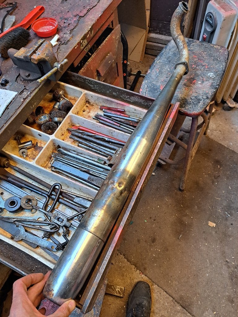 Uitlaat Kreidler, Ophalen of Verzenden, Gebruikt, Uitlaat
