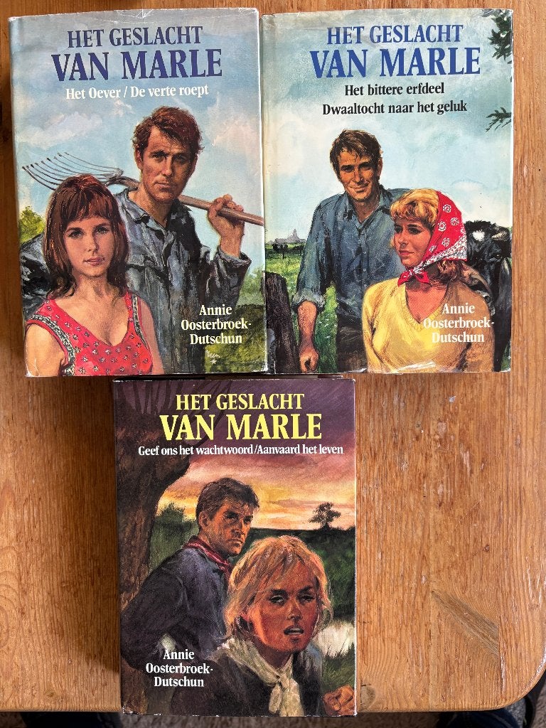 Het geslacht van Marle,  door Annie Oosterbroek-Dutschun, Ophalen of Verzenden, Gelezen