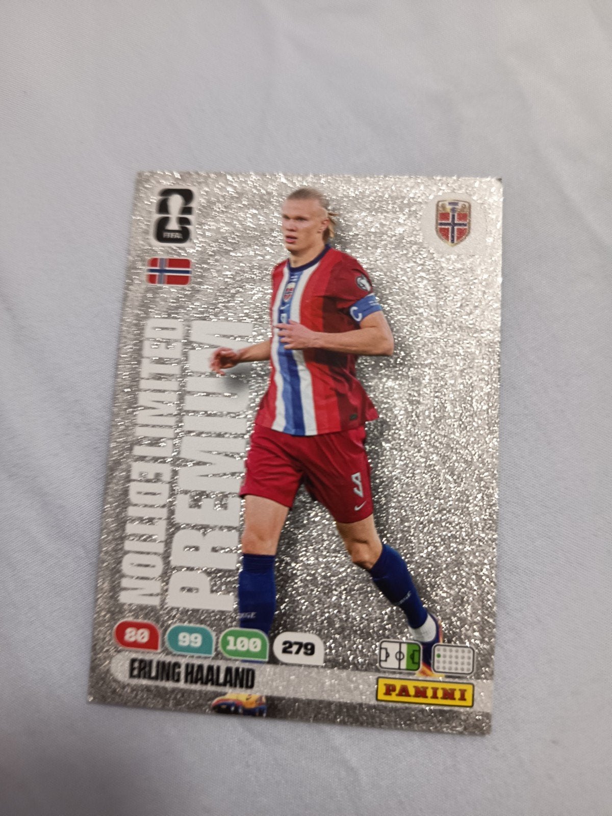 Erling Haaland Panini Adrenalyn XL Spelerskaart, Ophalen of Verzenden
