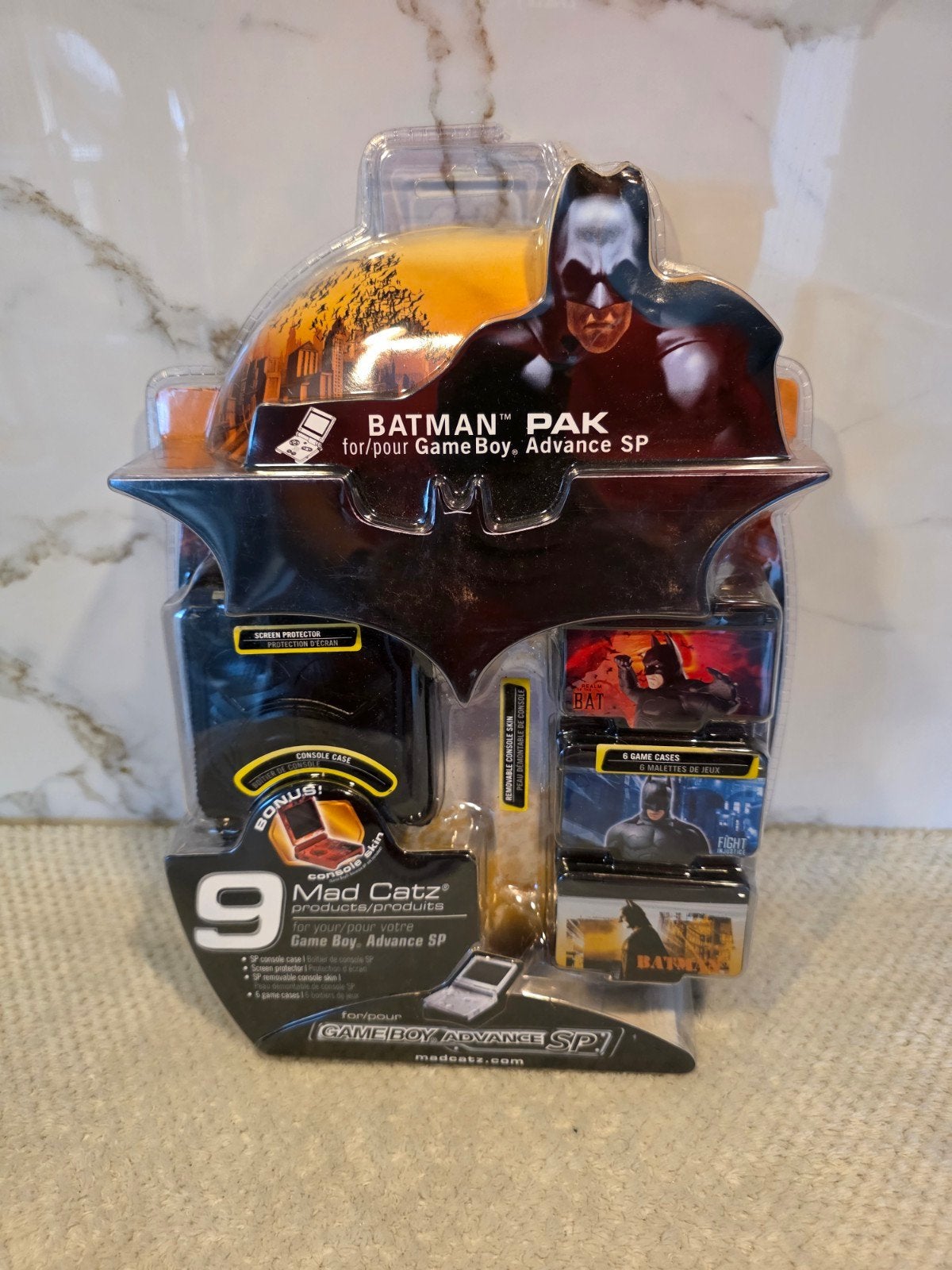 Sealed Batman Begins Pak Game Boy Advance SP, Spelcomputers en Games, Games | Nintendo Game Boy, Ophalen of Verzenden, Nieuw
