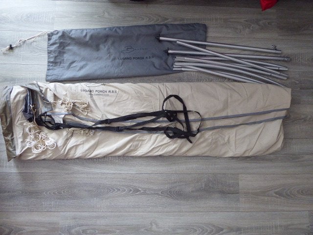 BARDANI  LUGANO LUIFEL /porch rsc  5.60 x 5.60 m  goede st, Ophalen of Verzenden, Gebruikt