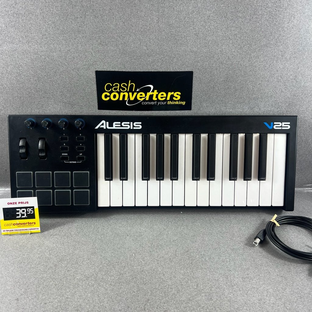 Alesis V25 midi keyboard | met kabel |417315, Overige merken, Gebruikt, Midi-aansluiting, Overige aantallen