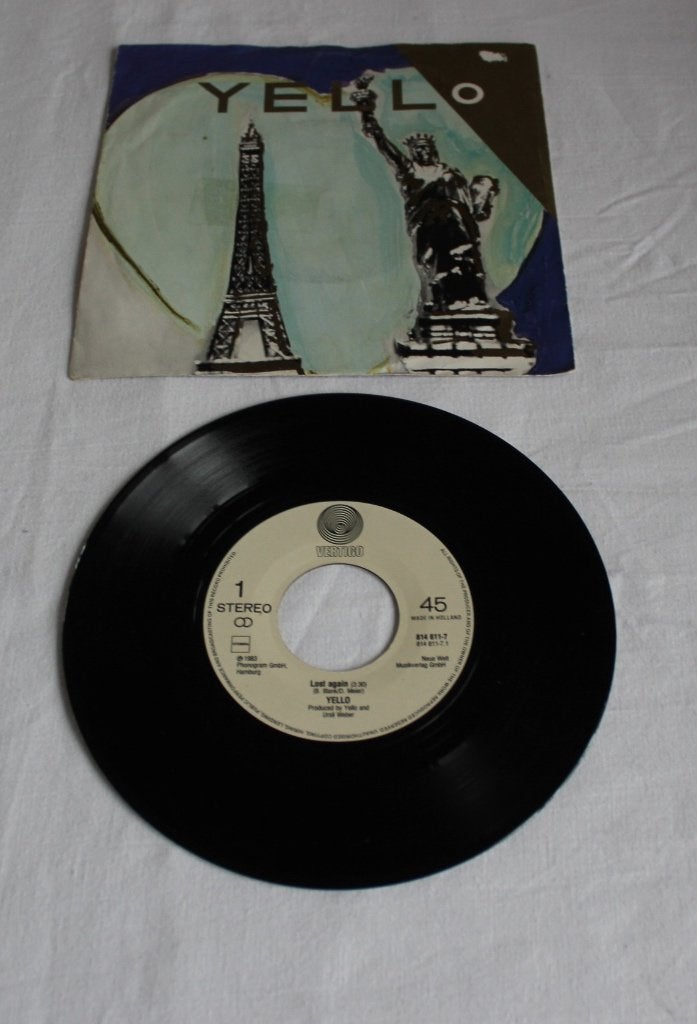 yello- lost again, Ophalen of Verzenden, Zo goed als nieuw, 7 inch, Pop