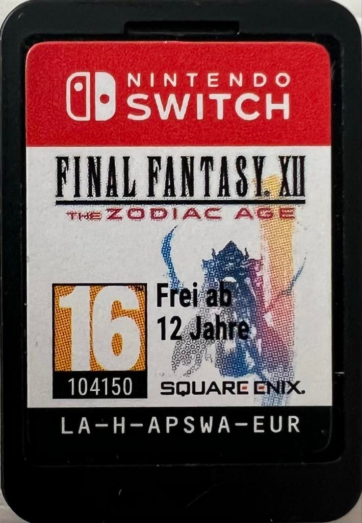 Final Fantasy XII: The Zodiac Age - Nintendo Switch, 1 speler, Ophalen of Verzenden, Zo goed als nieuw, Role Playing Game (Rpg)