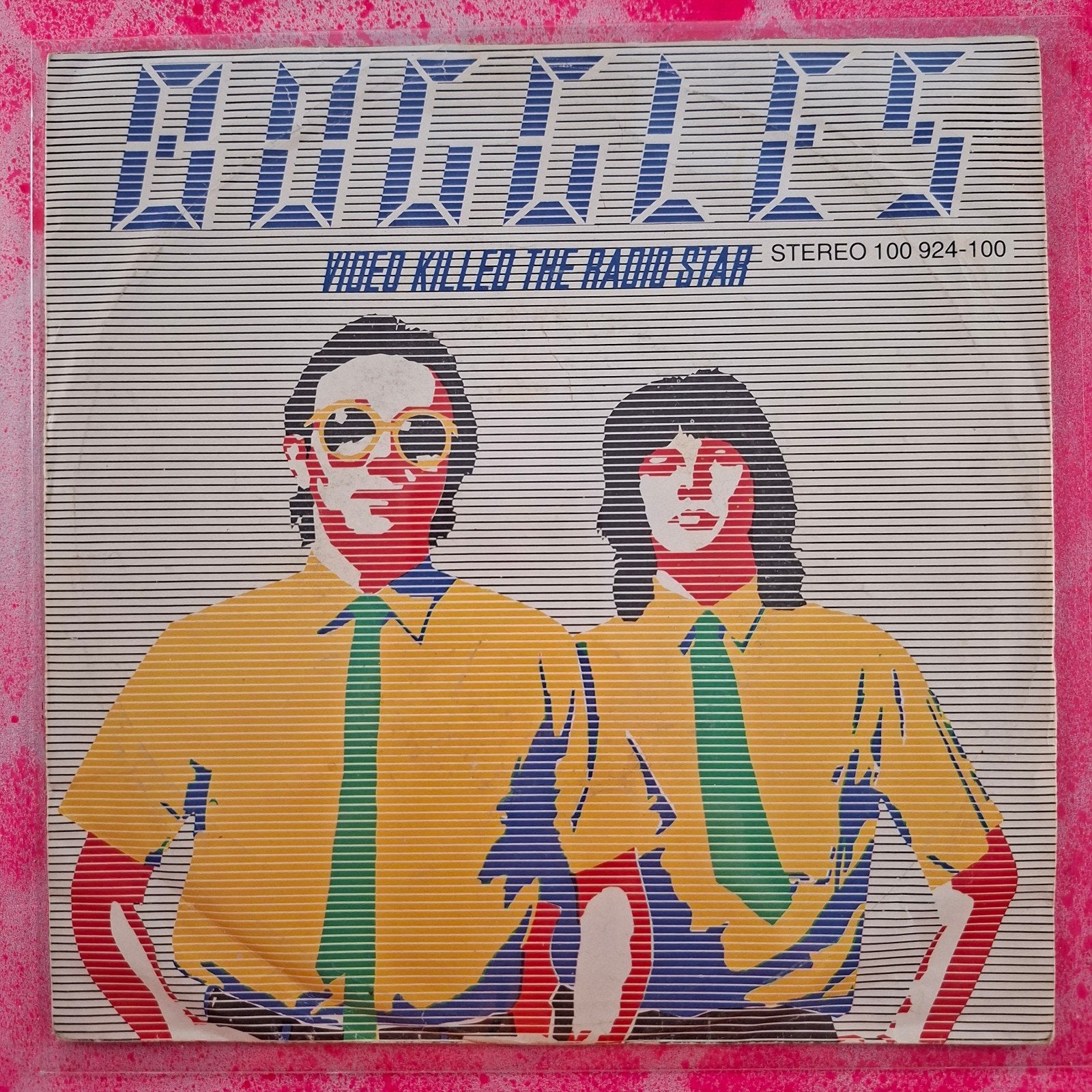 Buggles Video killed the radio star single.           Star45, Gebruikt, 7 inch, Ophalen of Verzenden, Overige typen