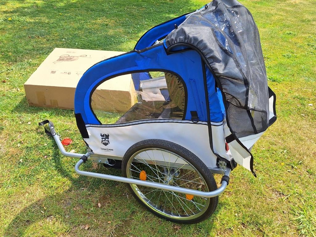 Fietsaanhanger voor kinderen, Ophalen
