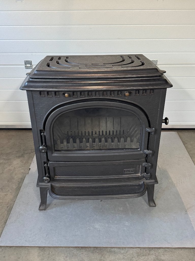 Houtkachel kolenkachel Saey 14kw, Huis en Inrichting, Kachels, Ophalen, Gebruikt, Hout, Allesbrander