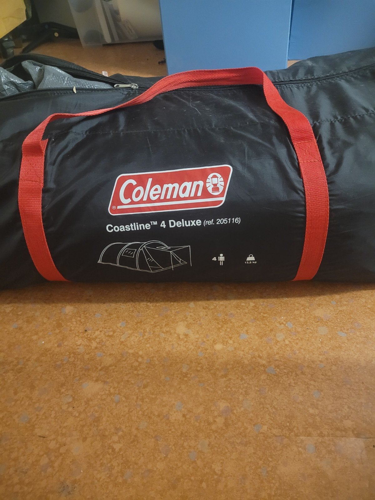 Coleman coastline deluxe 4 tent, Ophalen, Gebruikt, Tot en met 4