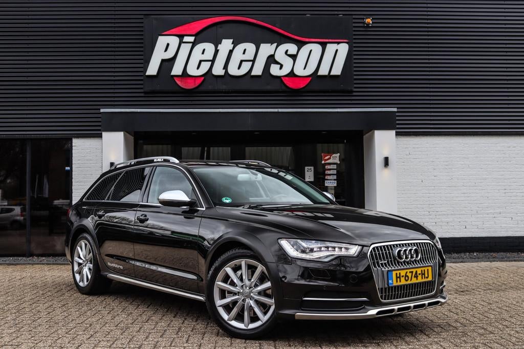 Audi A6 allroad quattro 3.0 TFSI BOSE 360 MEMORY LUCHTVERING, Auto's, Audi, Automaat, Euro 5, Gebruikt, Zwart