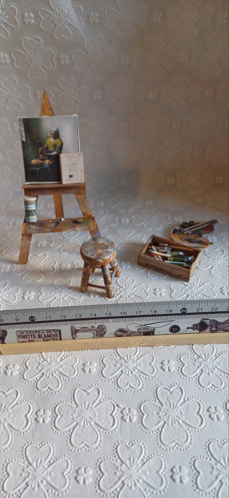 Complete verfset, Ophalen of Verzenden, Zo goed als nieuw, Poppenhuis
