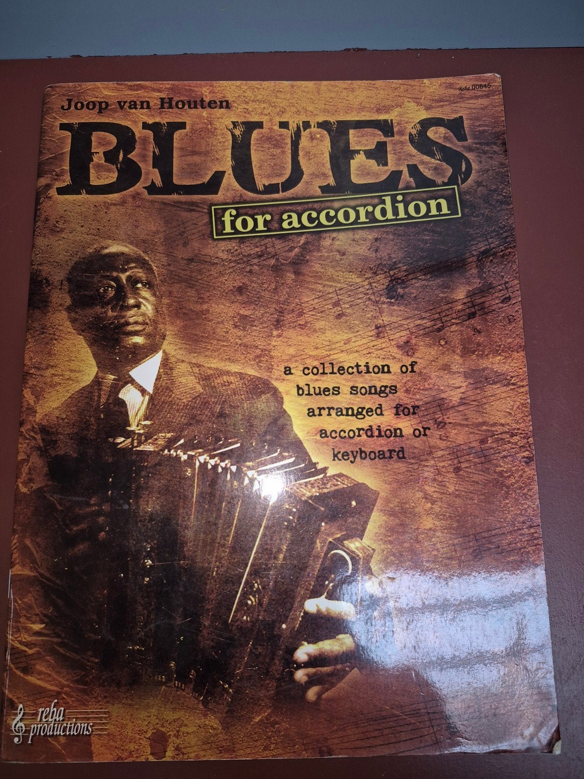 Blues voor Accordeon en Keyboard - Joop van Houten, Muziek en Instrumenten, Keyboard, Gebruikt, Les of Cursus, Ophalen of Verzenden