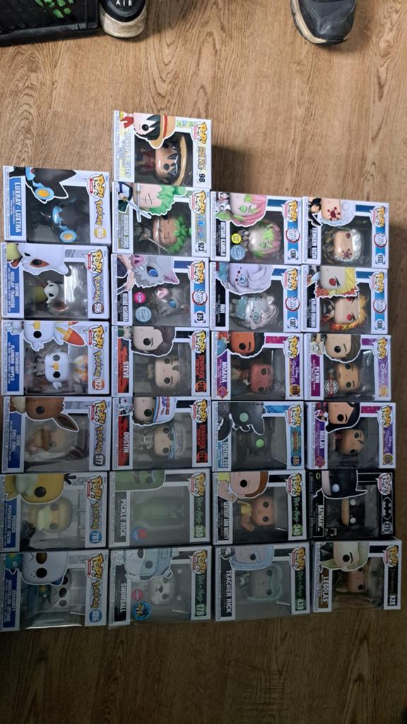 Diverse Funko Pops met doos in goede staat, Kinderen en Baby's, Speelgoed | Actiefiguren, Ophalen of Verzenden