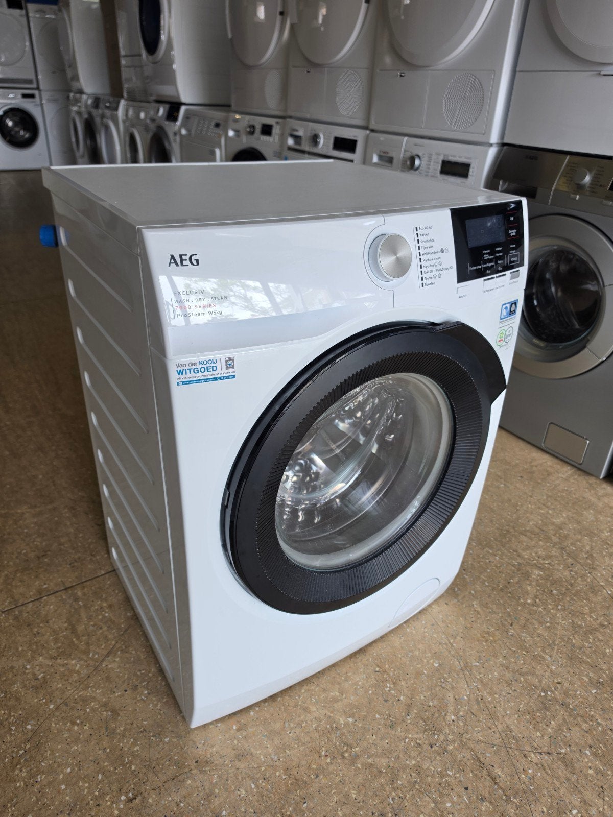 AEG LWR739X64 was/droog combinatie | ZGAN! | Gratis thuis ✅️, AEG, Jirnsum, Minder dan 85 cm, 8 tot 10 kg