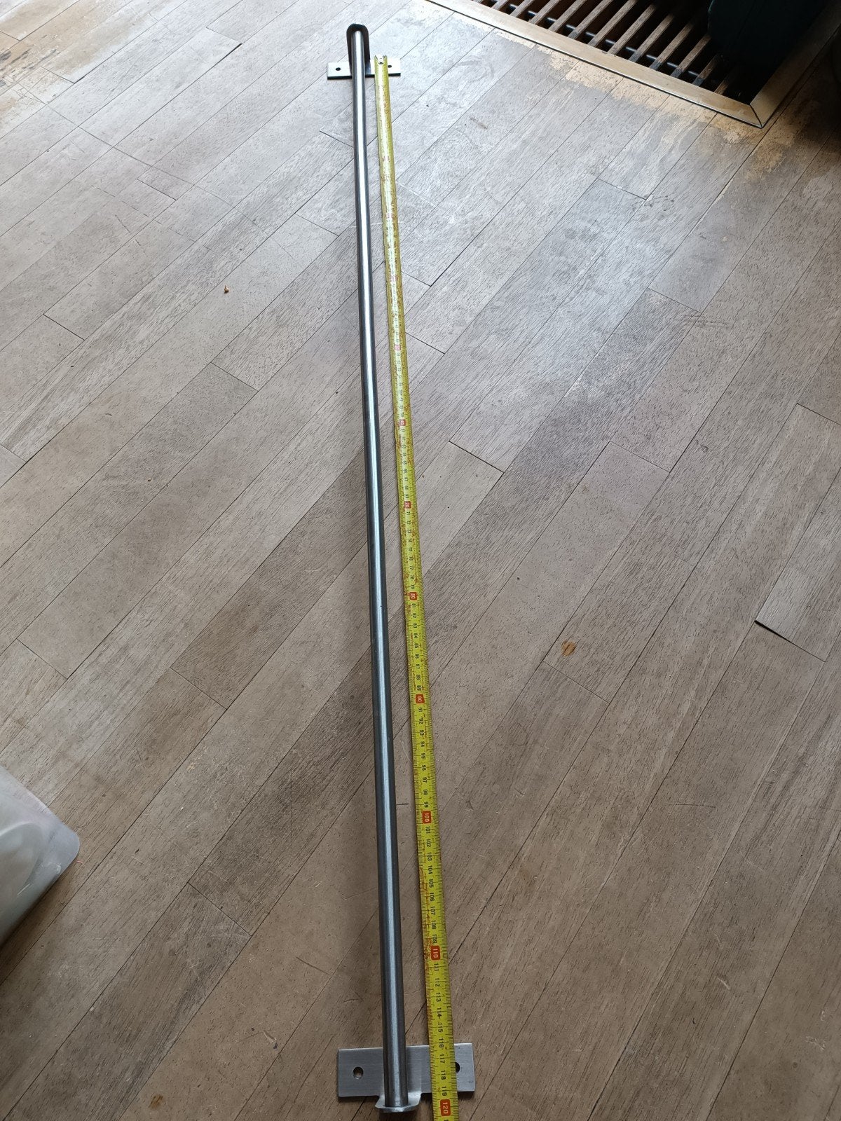 IKEA Grundtal Keukenrek RVS - 2 stuks, Ophalen, IKEA, Zilver, Metaal