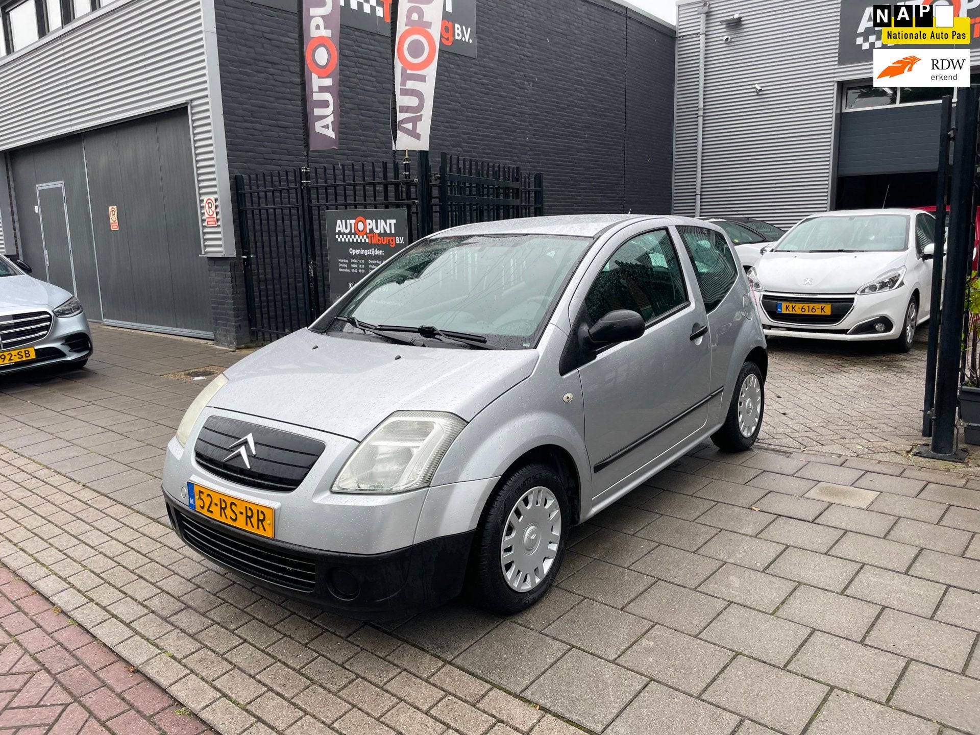 Citroen C2 1.1i Furio Stuurbekrachtiging Airco NAP APK 1 Jaa, Voorwielaandrijving, 450 kg, Gebruikt, 31 €/maand