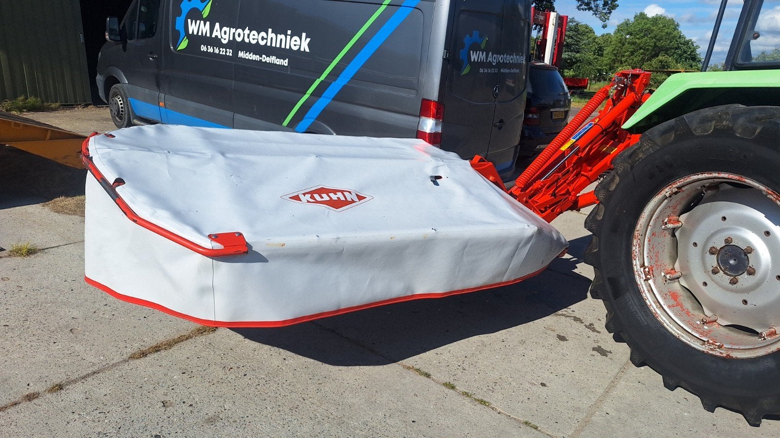 Kuhn GMD 240-FF Schijvenmaaier - 2022, Ophalen of Verzenden, Weidebouw