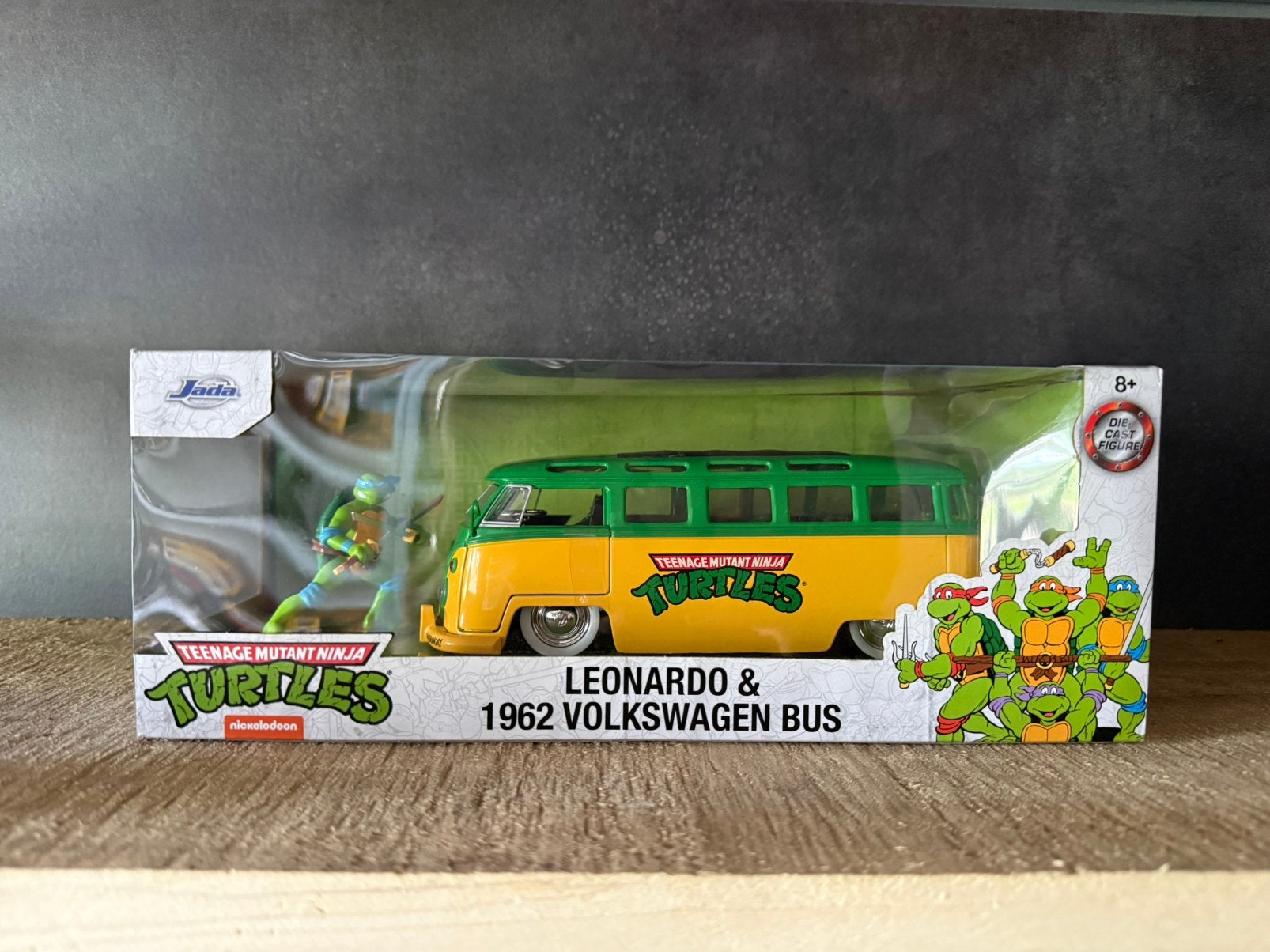 Jada toys turtles volkswagen t1 1:24, Ophalen of Verzenden, Zo goed als nieuw