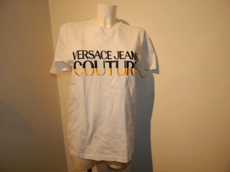 Versace jeans couture leuk basic shirt merk stiksel L