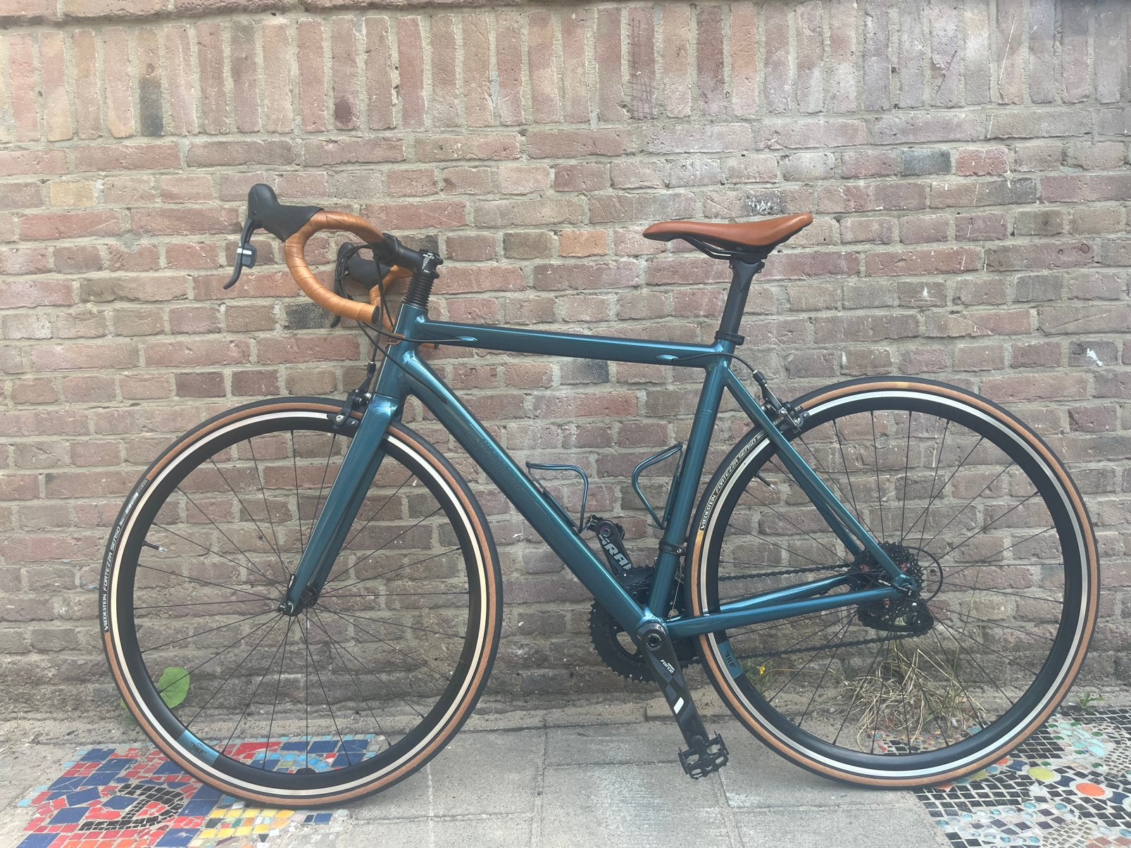 Klaassen Racefiets frame 52 | SRAM Force 22 | 8-9 kg, 28 inch, Velgrem, 49 tot 53 cm, Zo goed als nieuw