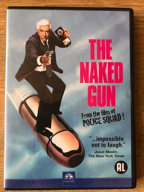 The Naked Gun deel I / Leslie Nielsen/Priscilla Presley 1988, Alle leeftijden, Ophalen of Verzenden, Zo goed als nieuw, Actiekomedie