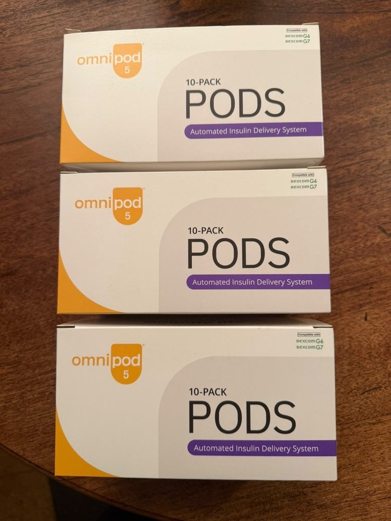 Omnipod 5    Drie dozen van tien stuks PODS  voor  G6/G7, Diversen, Ophalen of Verzenden, Nieuw