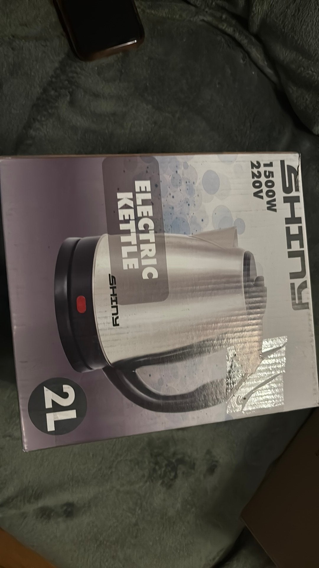 Shiny SH-204 Waterkoker - Nieuw in doos, 2 liter of meer, Ophalen of Verzenden, Nieuw